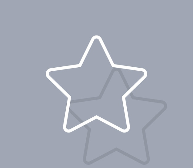 Icono de vector de estrella