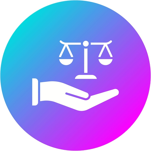 El icono del vector de ética empresarial se puede utilizar para el conjunto de iconos de recursos humanos