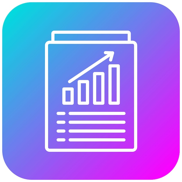 El icono del vector de evaluación financiera se puede utilizar para el conjunto de iconos de caridad