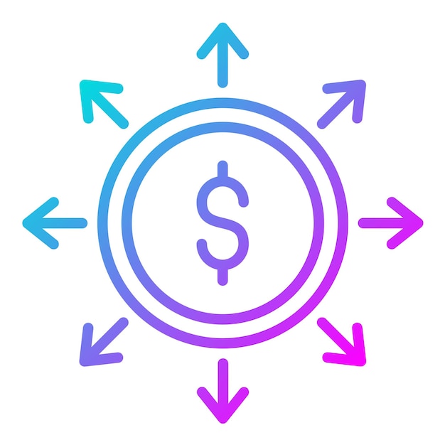 El icono del vector de expansión del mercado se puede utilizar para el conjunto de iconos de business analytics