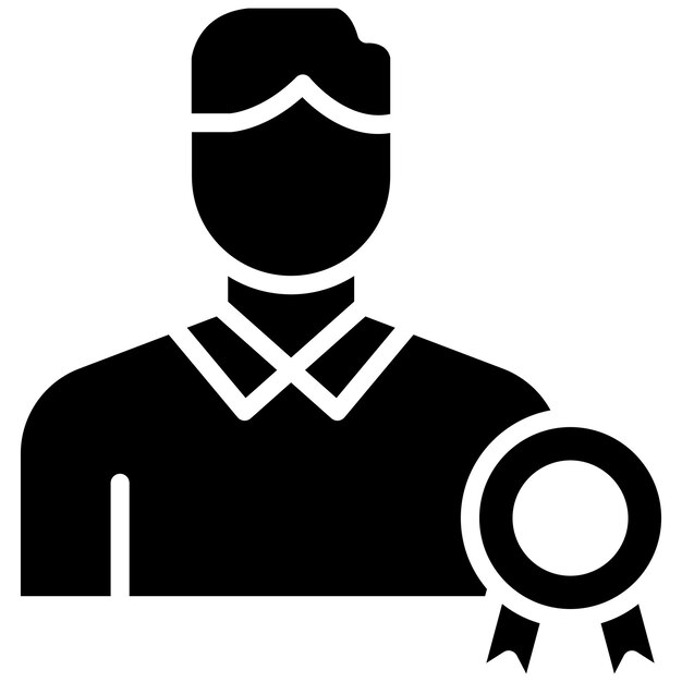 El icono del vector de experiencia se puede utilizar para el conjunto de iconos de liderazgo