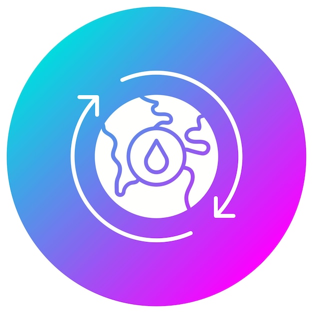 El icono del vector de exploración de petróleo se puede utilizar para el conjunto de iconos de la industria de la gasolina
