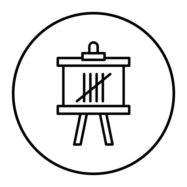 El icono del vector de exploración se puede utilizar para el conjunto de iconos de investigación de delitos
