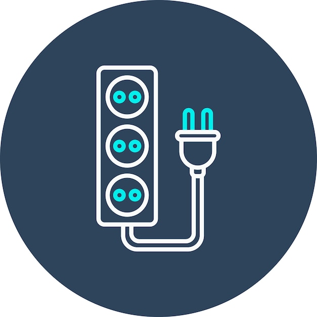 El icono del vector de extensión se puede utilizar para el conjunto de iconos de computadora y hardware