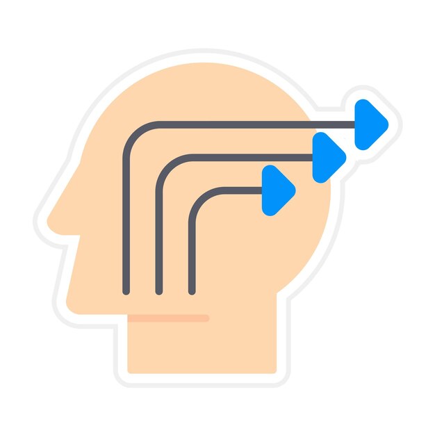 El icono del vector de extracción de conocimiento se puede utilizar para el conjunto de iconos de análisis de datos