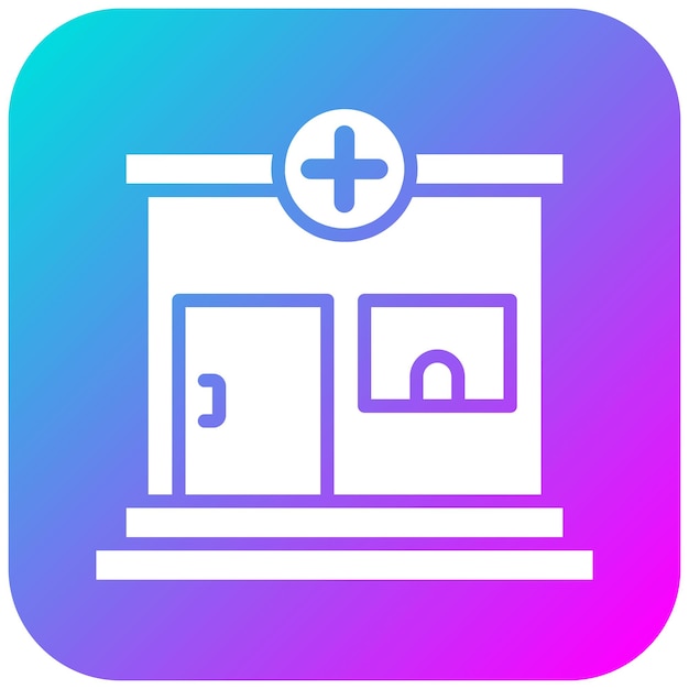 El icono del vector de la farmacia se puede utilizar para el conjunto de iconos de Medicina I