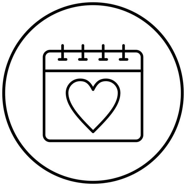 El icono del vector de la fecha y la noche se puede utilizar para el conjunto de iconos de adopción de niños