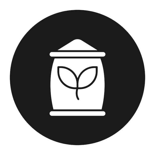 El icono del vector de fertilizante se puede utilizar para el conjunto de iconos de primavera