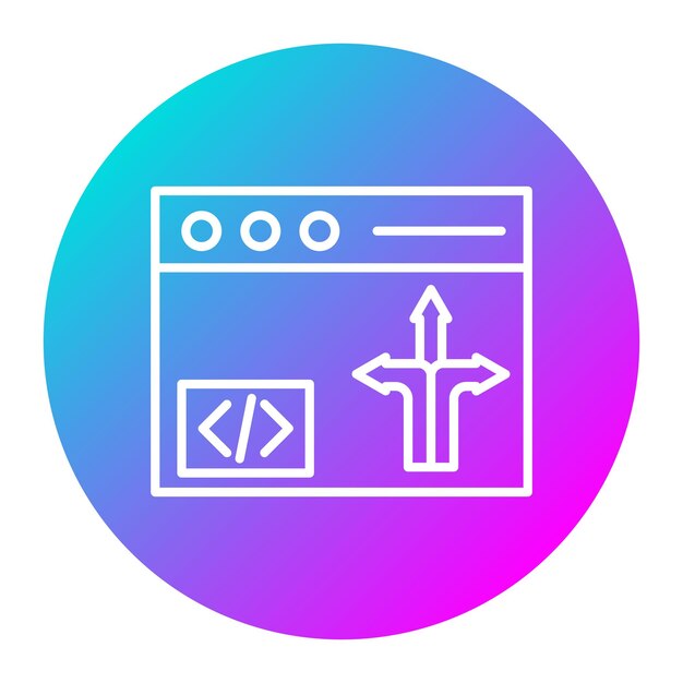 El icono del vector de flexibilidad se puede utilizar para el conjunto de iconos sin código