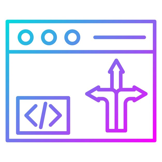 El icono del vector de flexibilidad se puede utilizar para el conjunto de iconos sin código