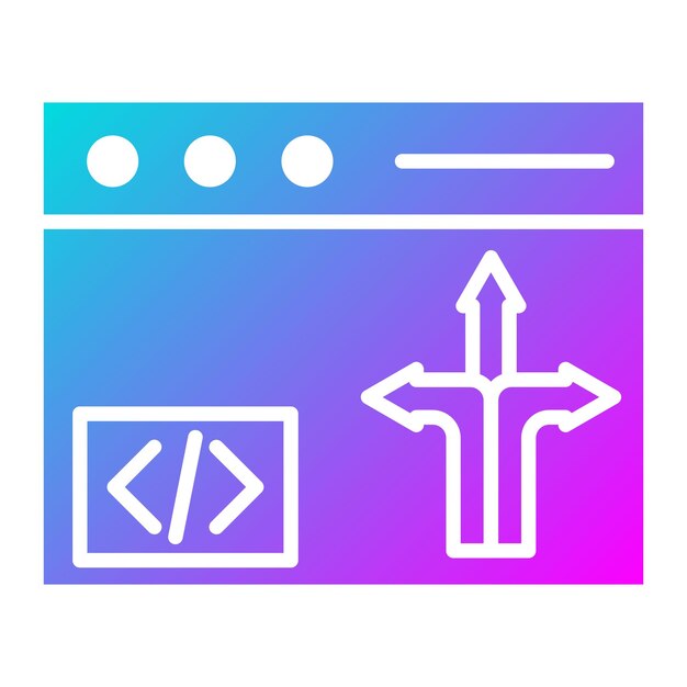 El icono del vector de flexibilidad se puede utilizar para el conjunto de iconos sin código
