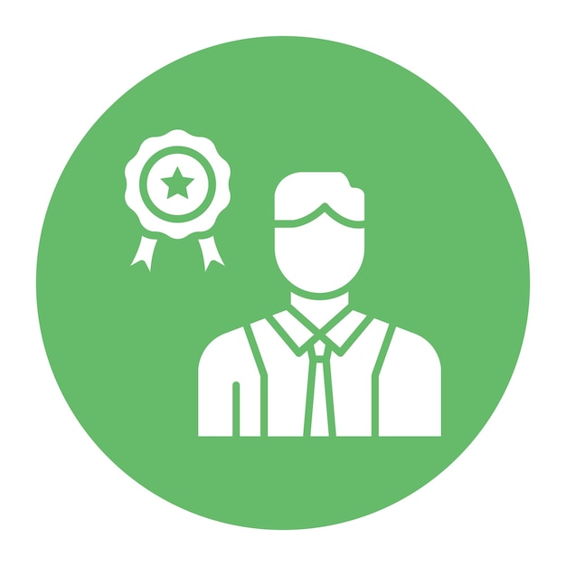 El icono del vector de formación gerencial se puede utilizar para el conjunto de iconos de formación empresarial