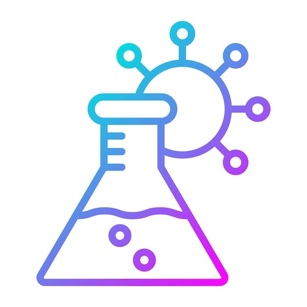 El icono del vector de la fórmula se puede utilizar para el conjunto de iconos de educación