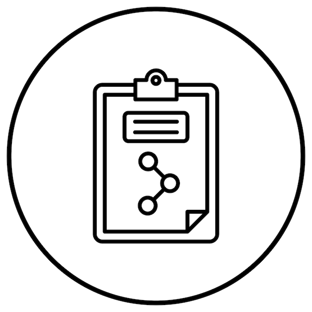 El icono del vector de la fórmula se puede utilizar para el conjunto de iconos de Investigación y Ciencia