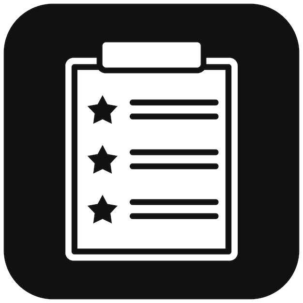 El icono del vector de formulario de retroalimentación se puede utilizar para el conjunto de iconos de contacto con nosotros