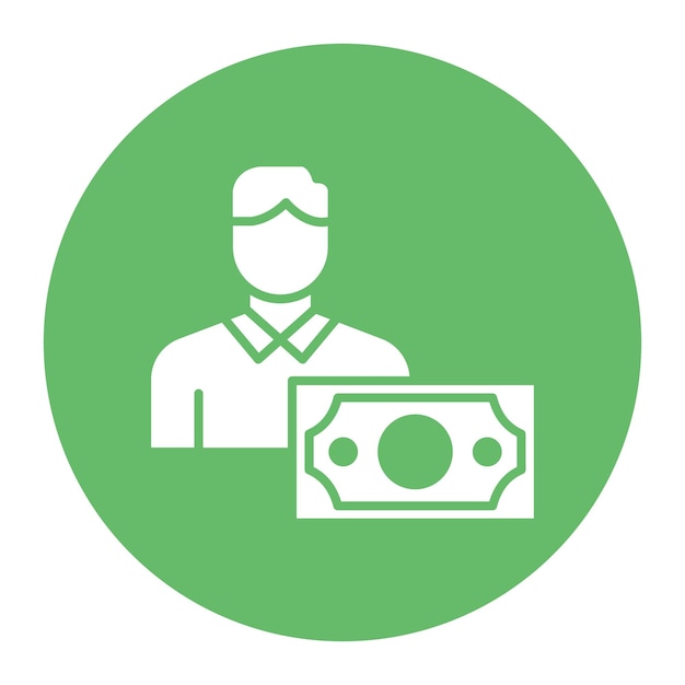 El icono del vector de ganancias retenidas se puede utilizar para el conjunto de iconos de crédito y préstamo