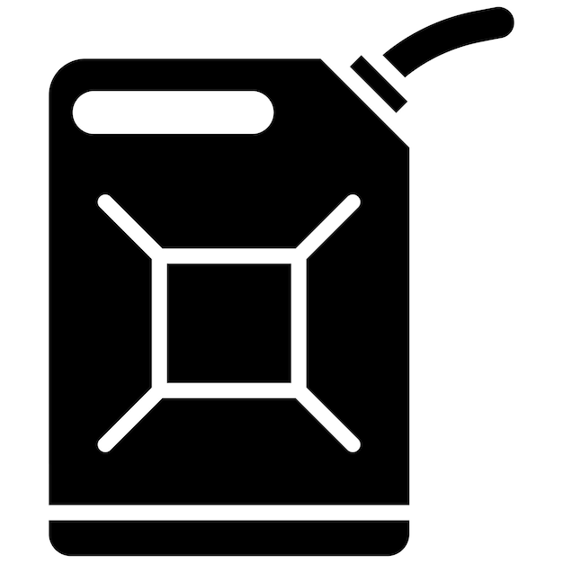 El icono del vector de la gasolina se puede utilizar para el conjunto de iconos de fabricación