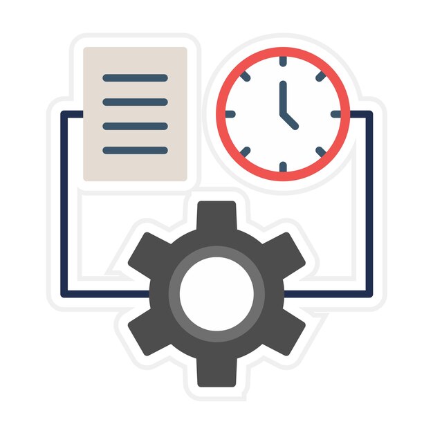 El icono del vector de gestión del estrés se puede utilizar para el conjunto de iconos de habilidades para la vida