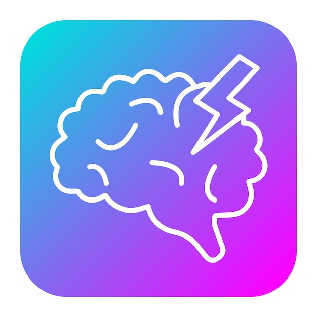 El icono del vector de gestión del estrés se puede utilizar para el conjunto de iconos de habilidades para la vida