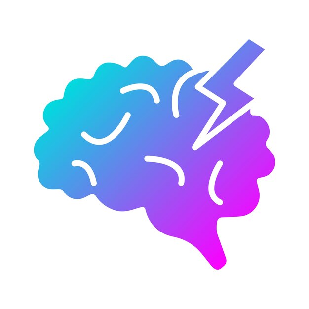 El icono del vector de gestión del estrés se puede utilizar para el conjunto de iconos de habilidades para la vida