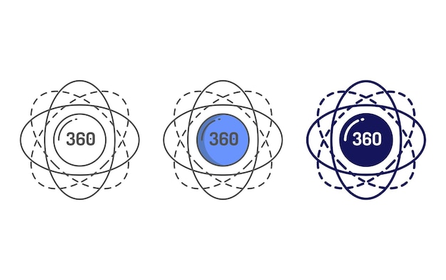 Icono de vector de grado