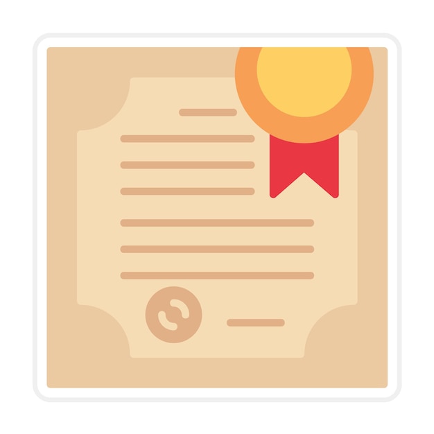 El icono del vector de graduación se puede utilizar para el conjunto de iconos de regreso a la escuela