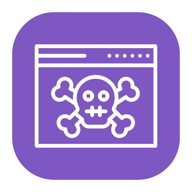 El icono del vector de hacking se puede usar para el conjunto de iconos de la prisión