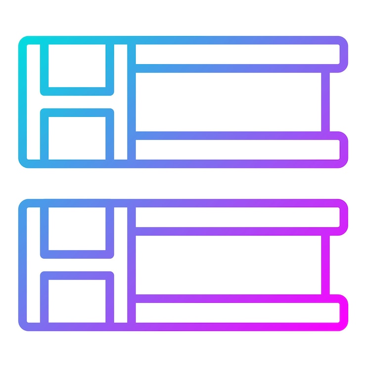 Vector el icono del vector de haz h se puede utilizar para el conjunto de iconos de metalurgia