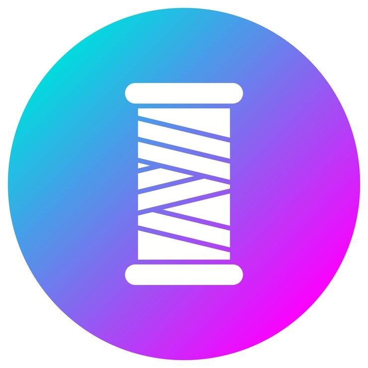 Vector el icono del vector de hilo se puede utilizar para el conjunto de iconos de costura