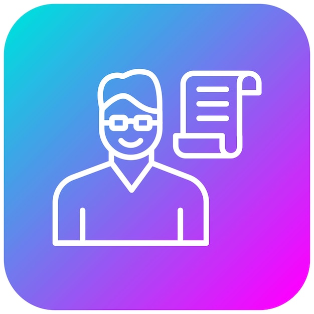 El icono del vector histórico se puede utilizar para el conjunto de iconos de diversidad