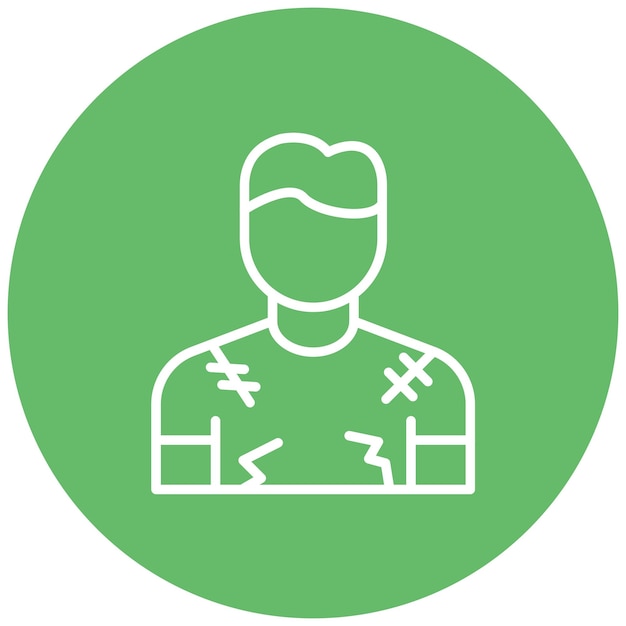 El icono del vector hombre se puede usar para el conjunto de iconos de sin techo
