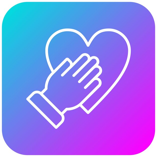 El icono del vector de honestidad se puede usar para el conjunto de iconos de liderazgo