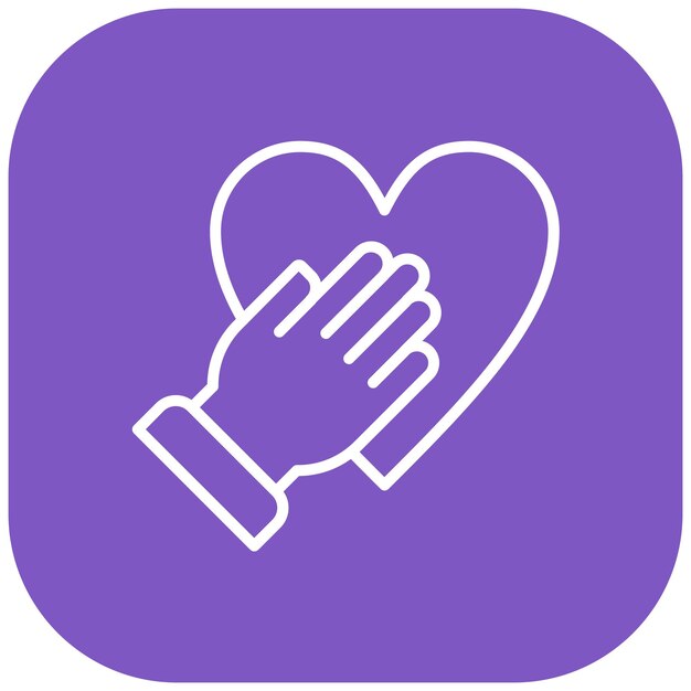 El icono del vector de honestidad se puede usar para el conjunto de iconos de liderazgo