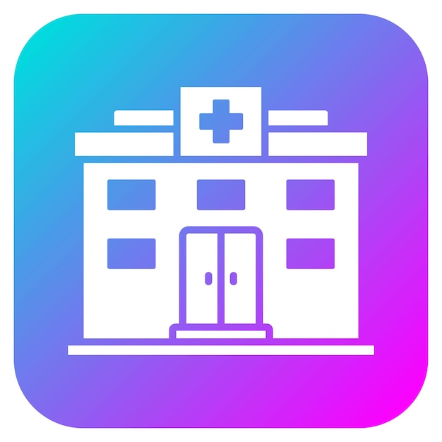 El icono del vector de hospicio se puede usar para el conjunto de iconos de donaciones