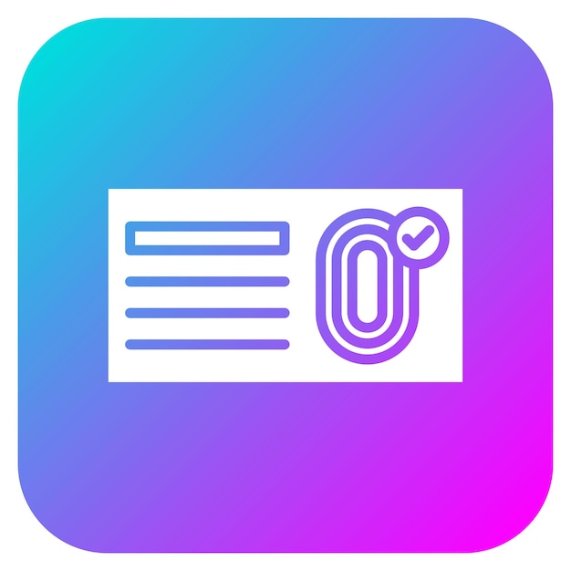 El icono del vector de identificación se puede utilizar para el conjunto de iconos de Crimen y Ley