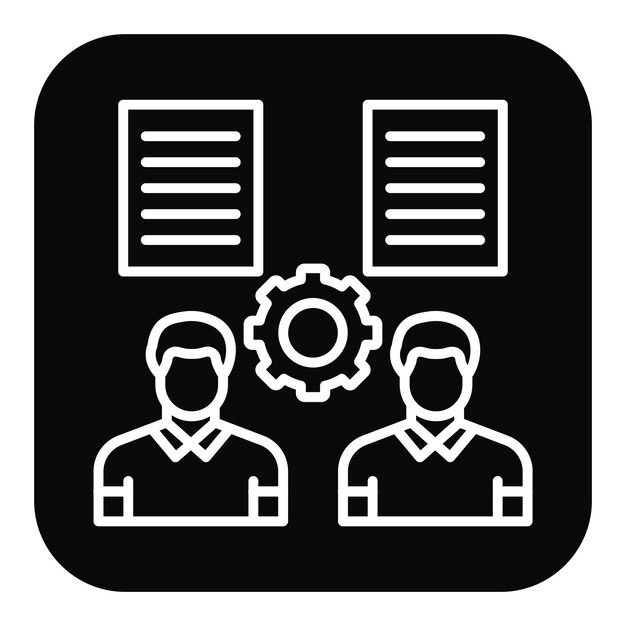El icono del vector de incorporación se puede utilizar para el conjunto de iconos de búsqueda de empleo