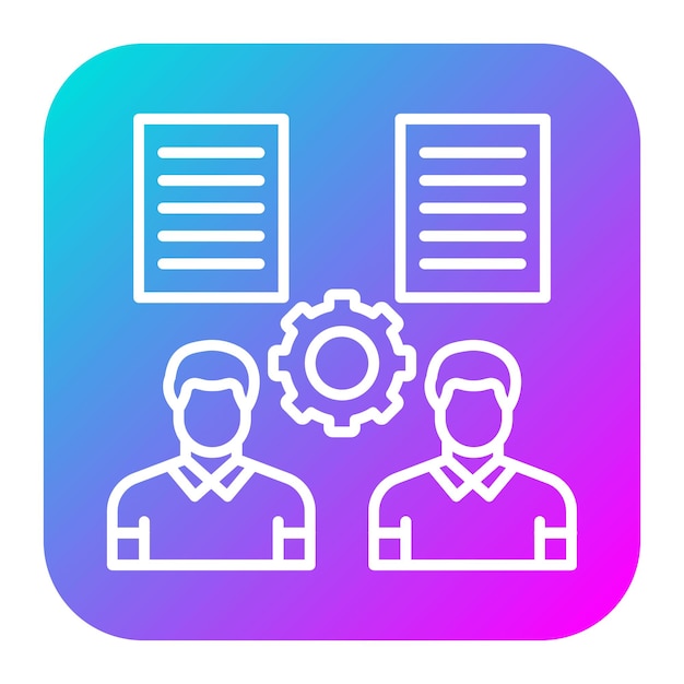 El icono del vector de incorporación se puede utilizar para el conjunto de iconos de búsqueda de empleo