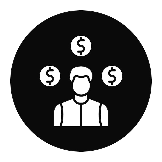 El icono del vector de independencia se puede utilizar para el conjunto de iconos de negocios basados en el hogar
