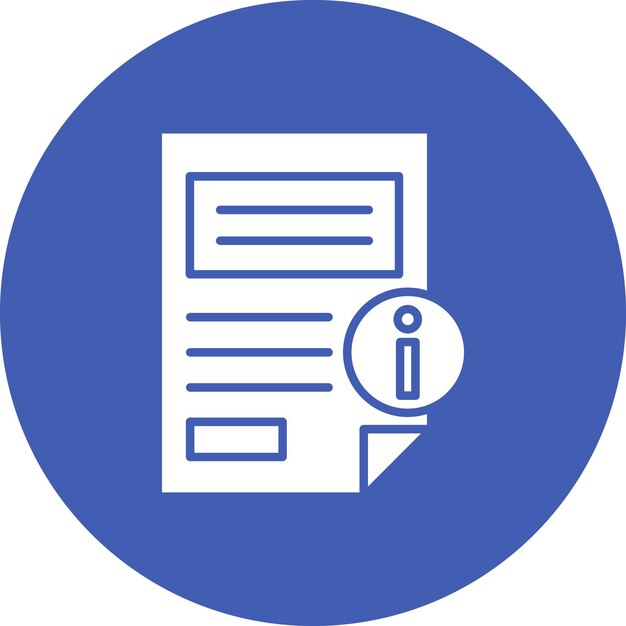 El icono del vector de información se puede utilizar para el conjunto de iconos de vuelta a la escuela