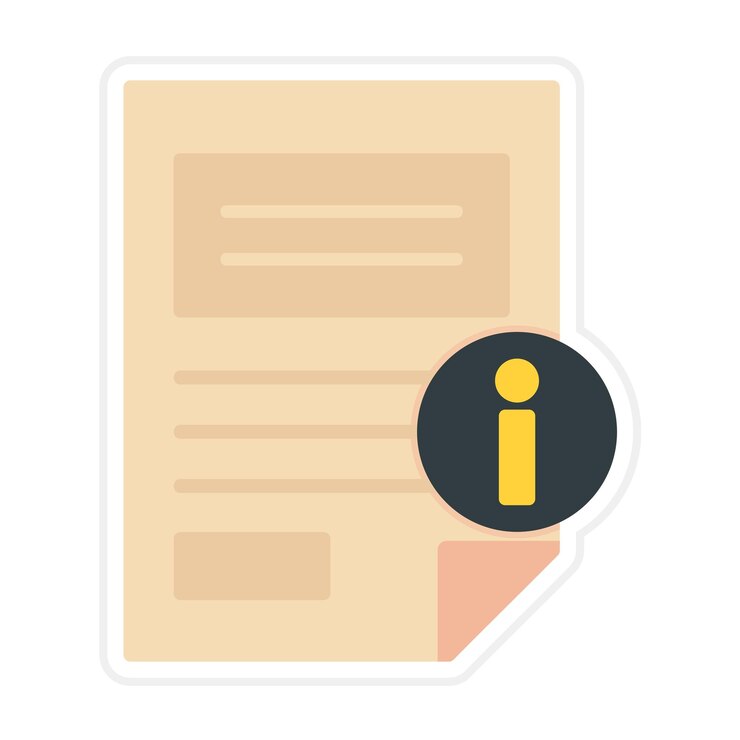 Vector el icono del vector de información se puede utilizar para el conjunto de iconos de vuelta a la escuela