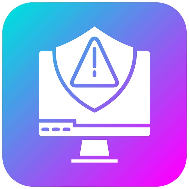 El icono del vector de información de seguridad puede utilizarse para el conjunto de iconos de gestión de riesgos