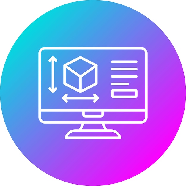 El icono del vector de ingeniería cad puede utilizarse para el conjunto de iconos de procesos industriales