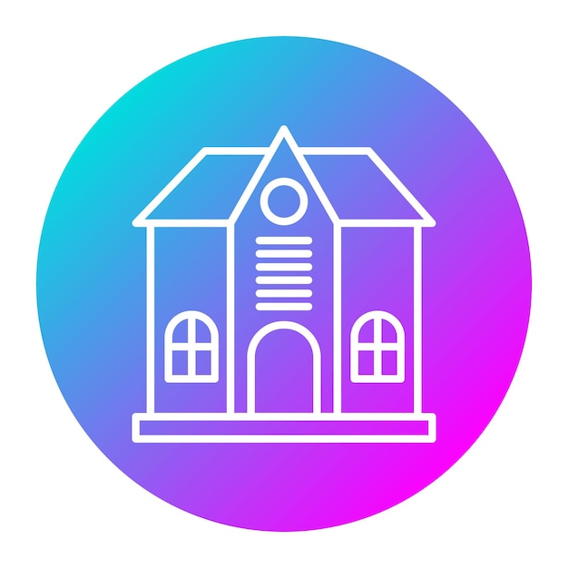 El icono del vector de inicio se puede utilizar para el conjunto de iconos de comodidad