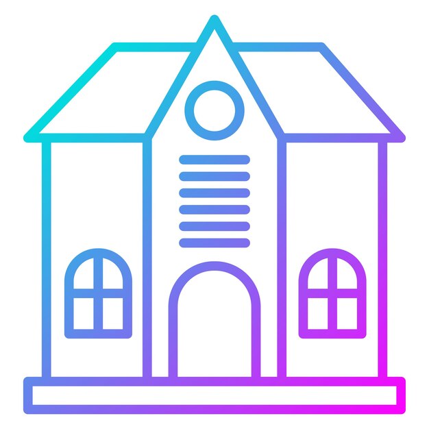 El icono del vector de inicio se puede utilizar para el conjunto de iconos de comodidad