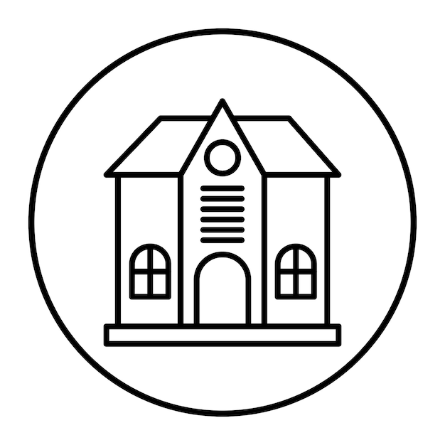 El icono del vector de inicio se puede utilizar para el conjunto de iconos de comodidad