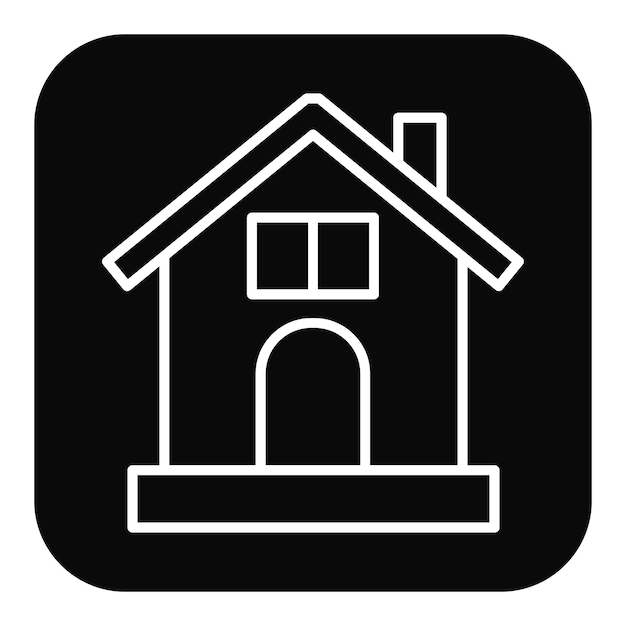 El icono del vector de inicio se puede utilizar para el conjunto de iconos de Derechos Humanos