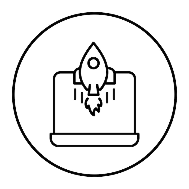 El icono del vector de inicio se puede utilizar para el conjunto de iconos de negocios basados en el hogar