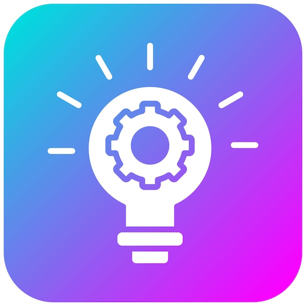 El icono del vector de innovación se puede utilizar para el conjunto de iconos de Business Analytics