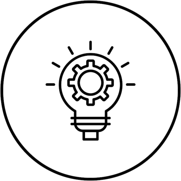Vector el icono del vector de innovación se puede utilizar para el conjunto de iconos de liderazgo