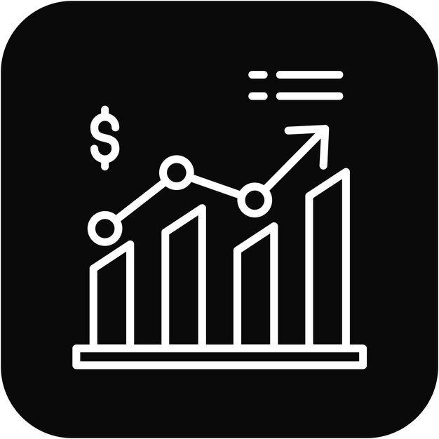 El icono del vector de innovación se puede utilizar para el conjunto de iconos de rendimiento empresarial